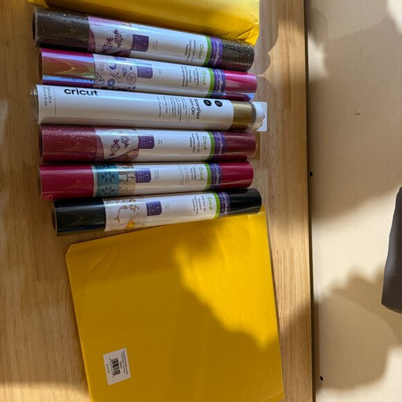 Lot of 44 Rolls of Cricut Iron-On/Heat Transfer Vinyl for Cricut, Silhouette - Picture 6 of 7